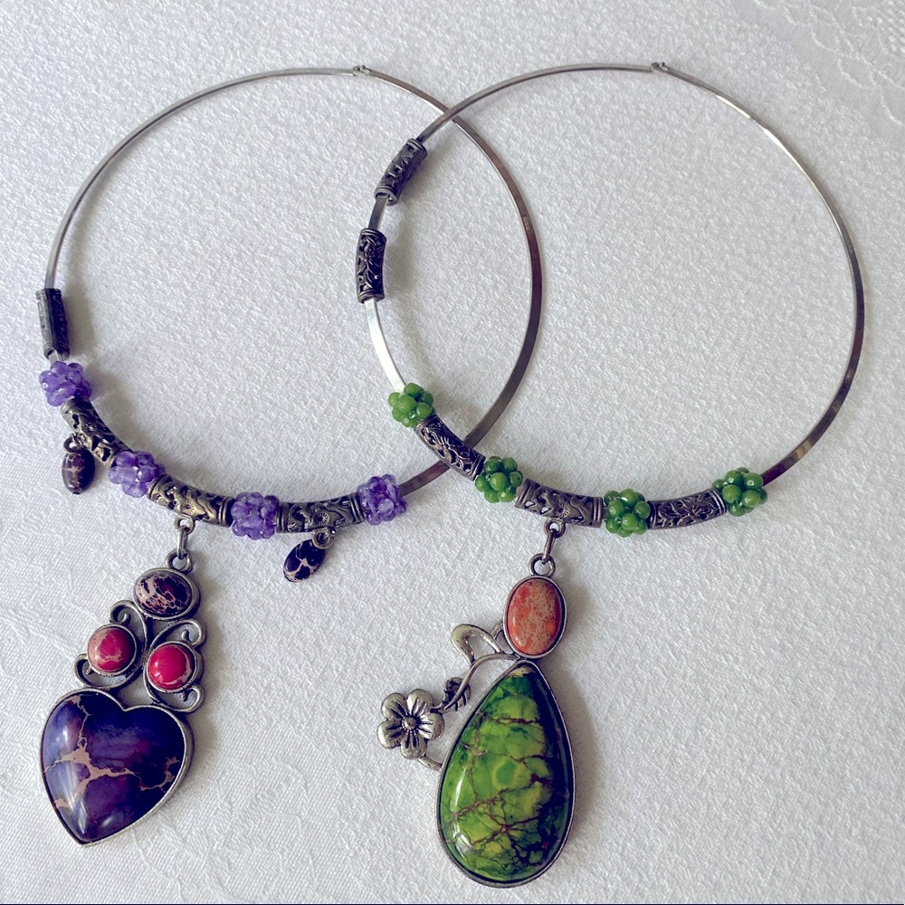 Gemstone 💎 Choker Necklaces